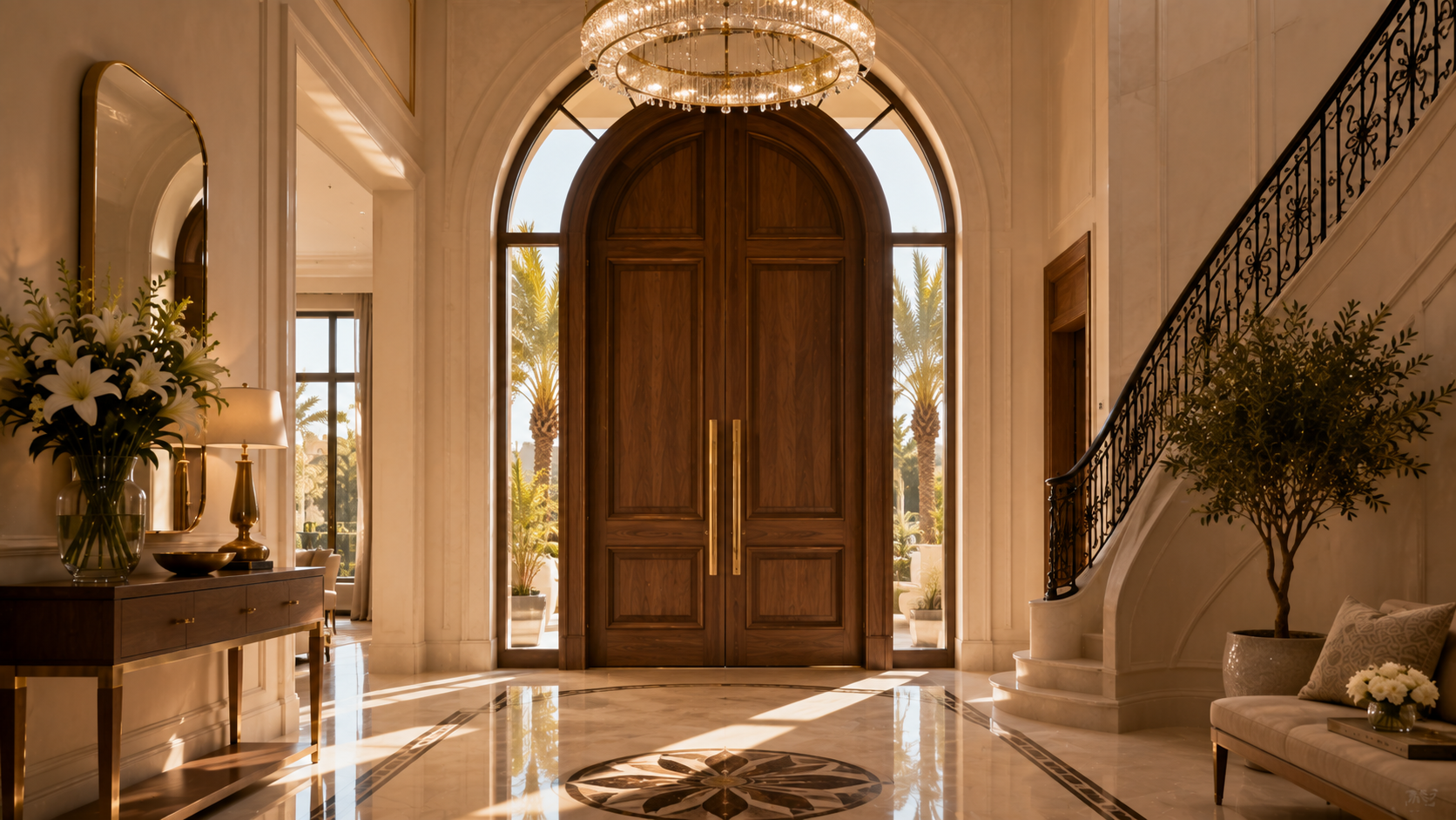 Luxury doors installation in Abu Dhabi